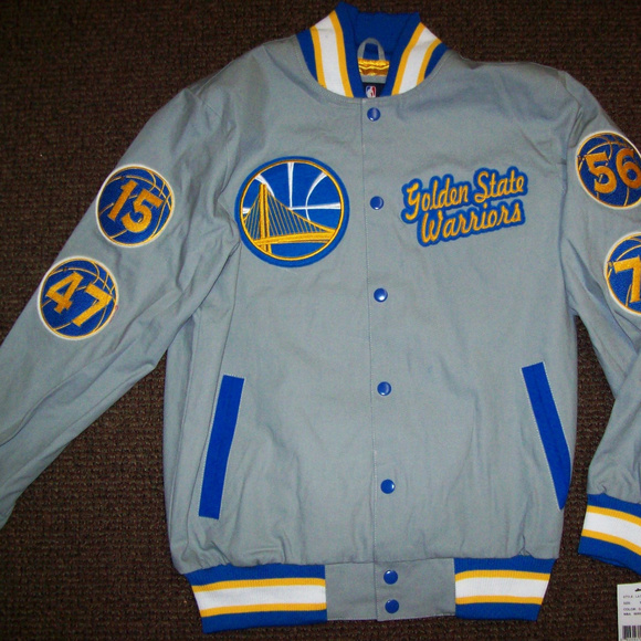 Golden State WARRIORS 4 Time NBA Champ Jacket - Picture 5 of 8